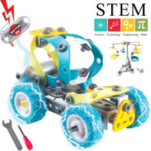 STEM Smart Game Blocks Assemble Toy DIY Car Kits on Sale